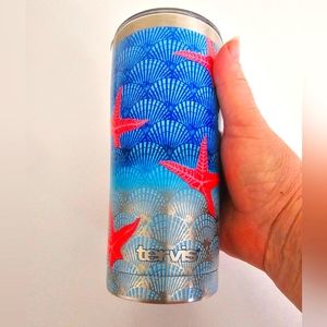 Tervis Tumbler 20oz Stainless Beach Impressions Starfish NEW Hot Cold